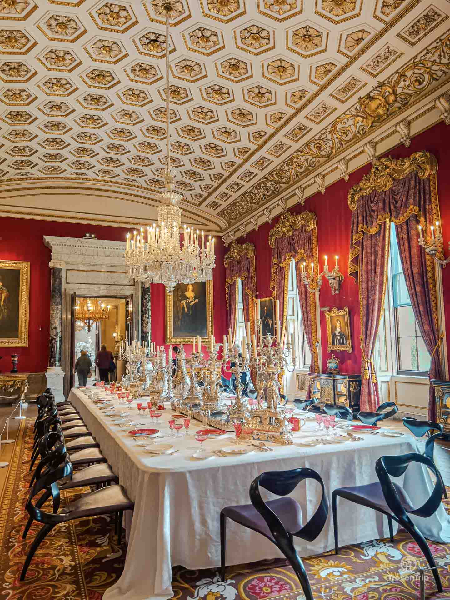 Chatsworth House Dining Room