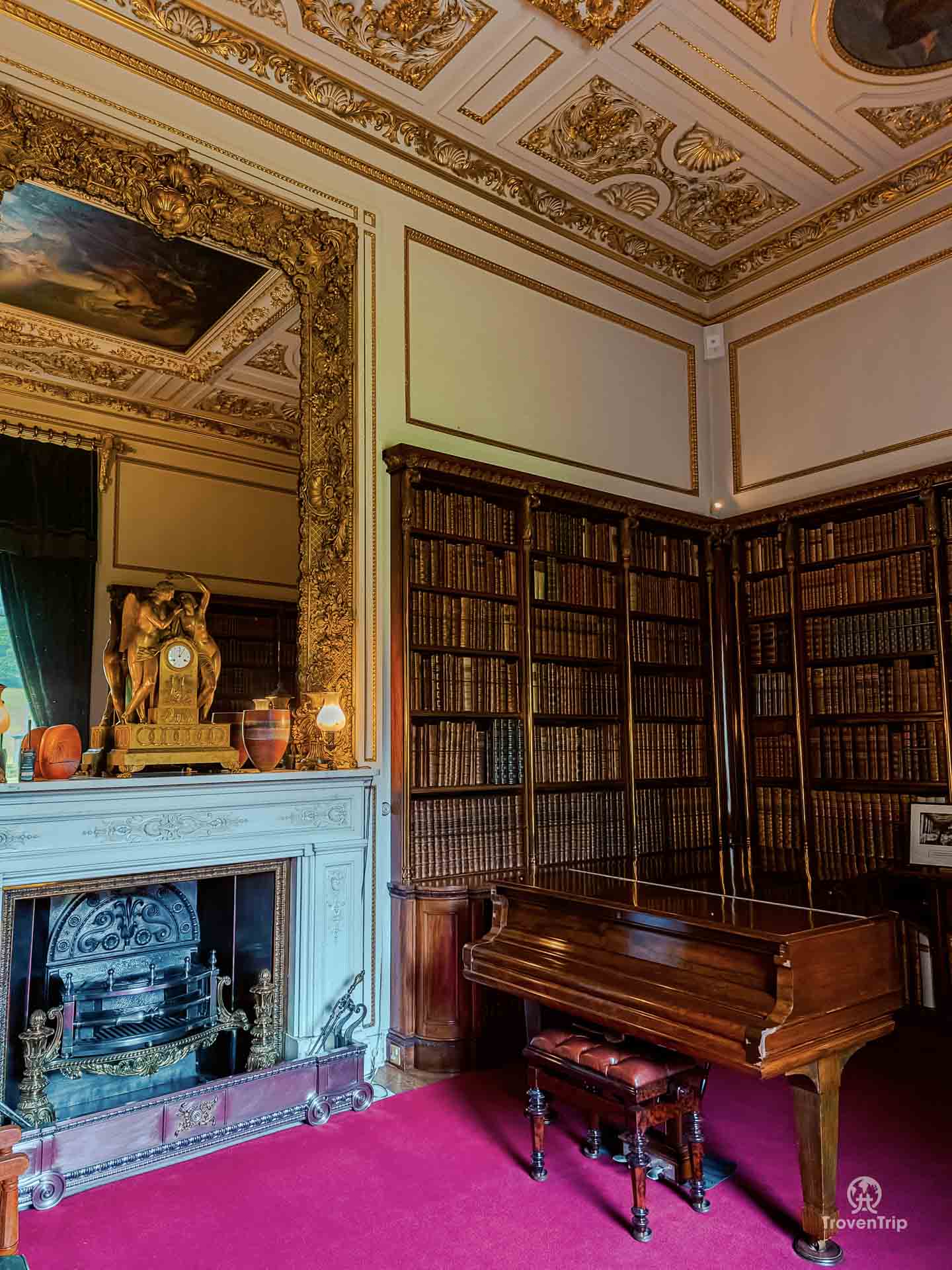 Chatsworth House Library