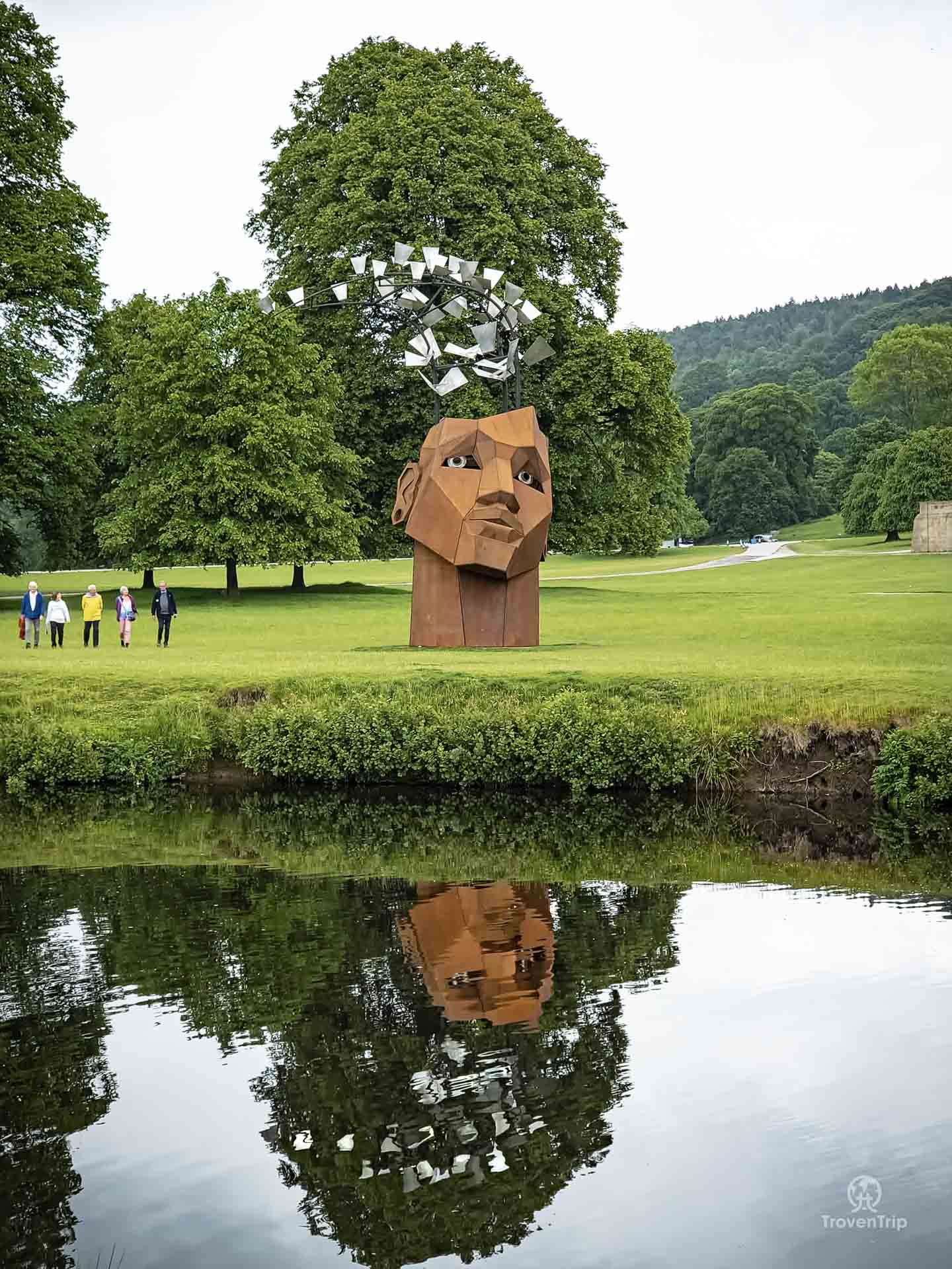 Art of Burning Man at Chatsworth House