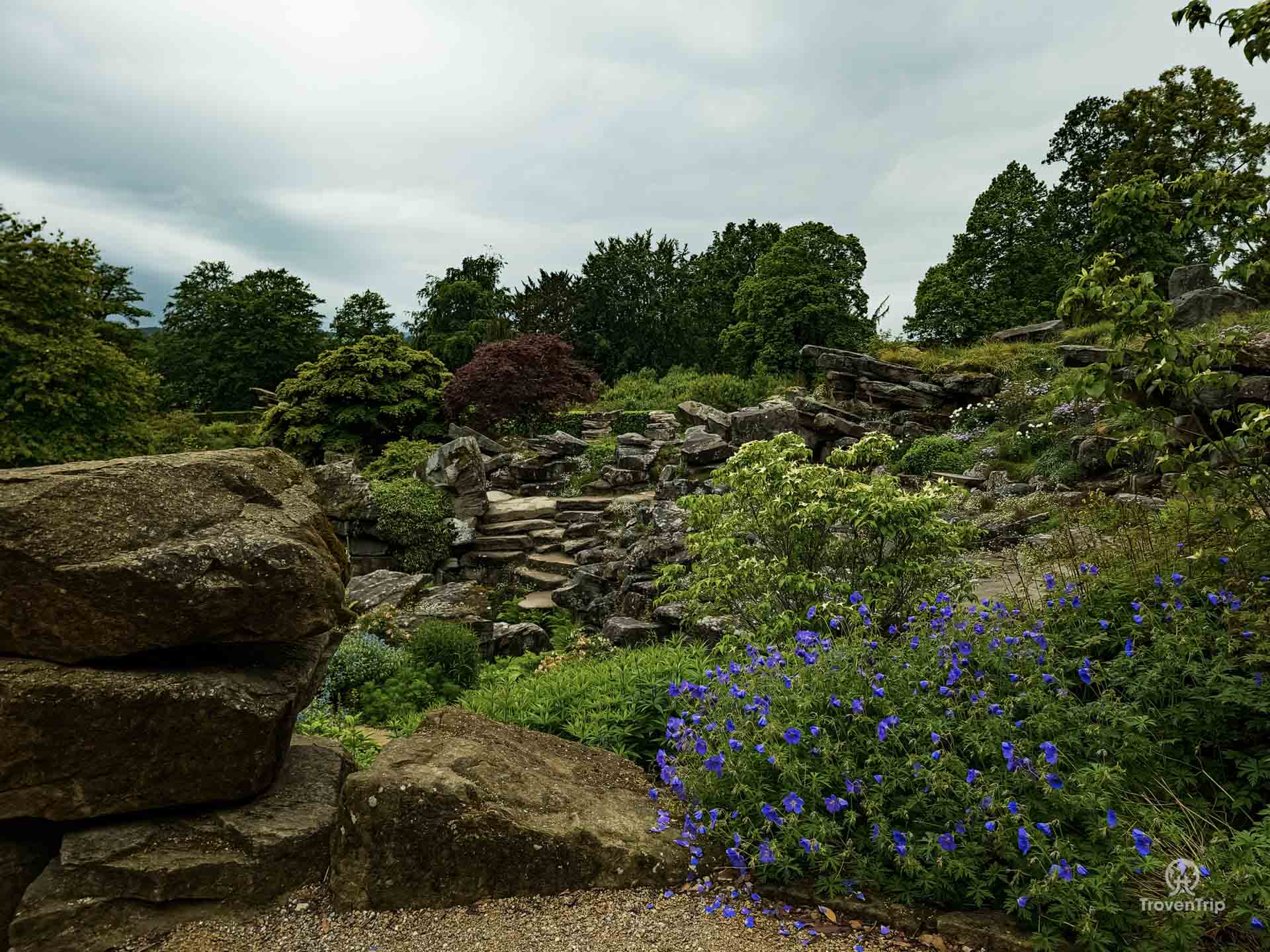 Chatsworth House Rock Garden