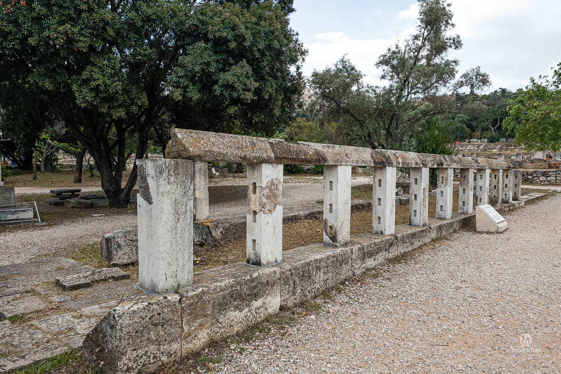 Monument of the Eponymous Heroes Greek Agora Athens