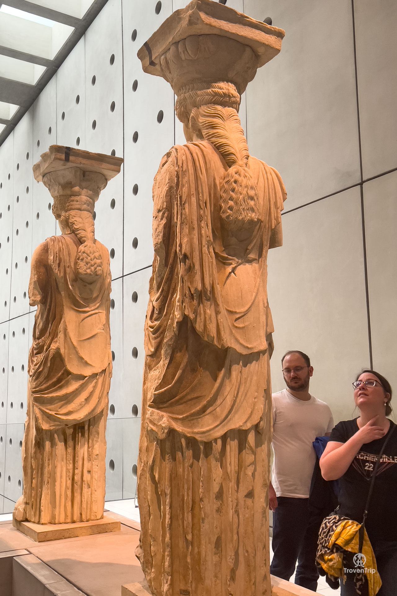 caryatids acropolis athens