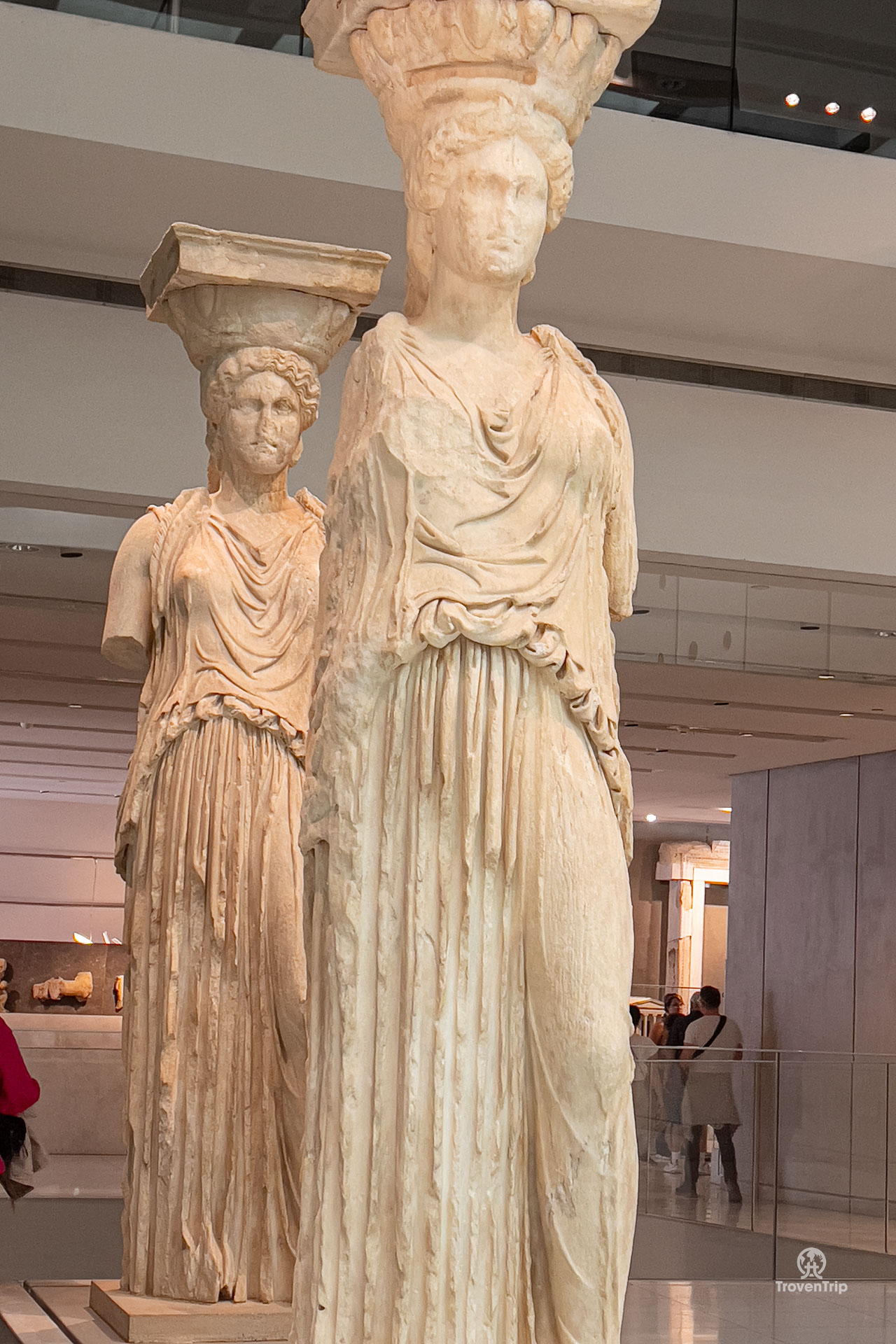 caryatids acropolis athens