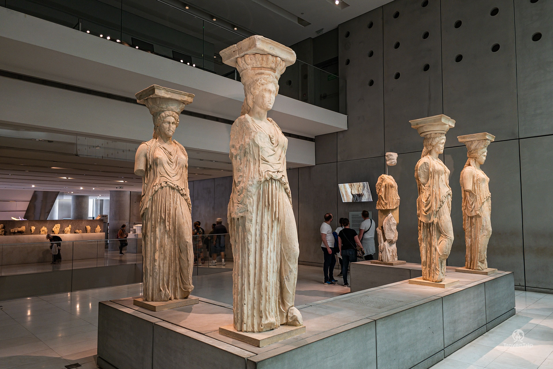 caryatids acropolis athens