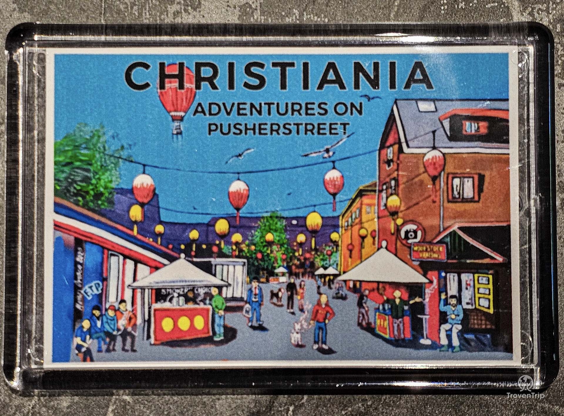 Souvenir from Freetown Christiania in Copenhagen