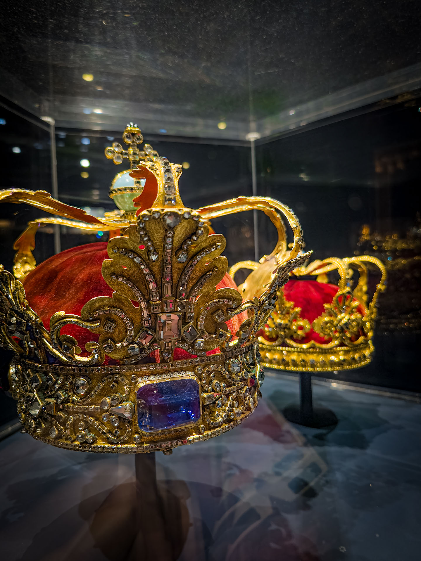Queen's crown Rosenborg Castle Copenhagen