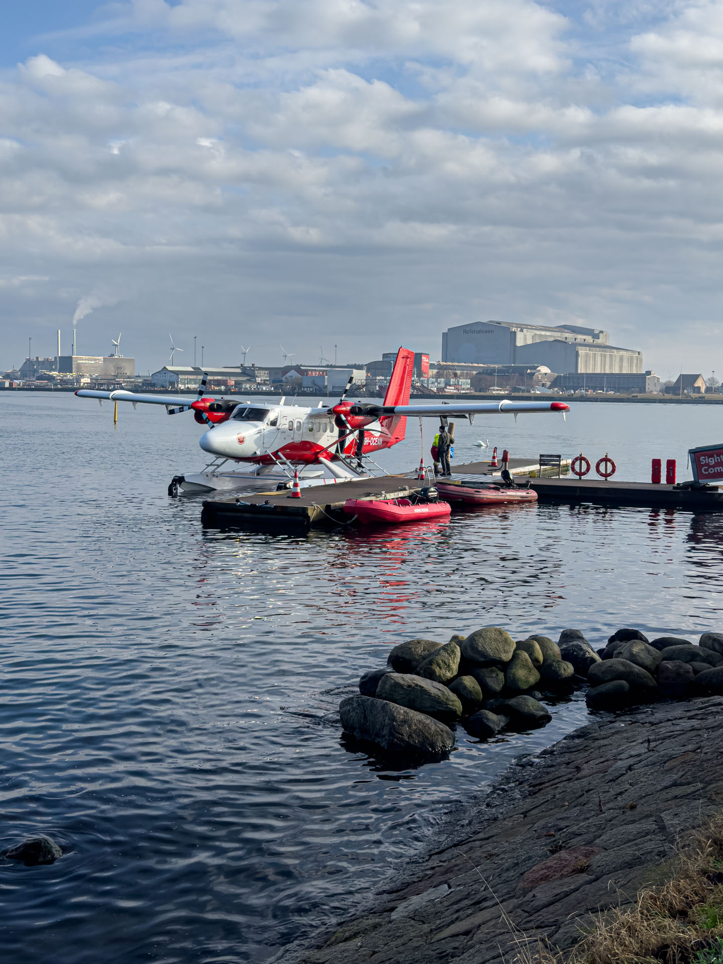 Seaplane in Copenhagen
