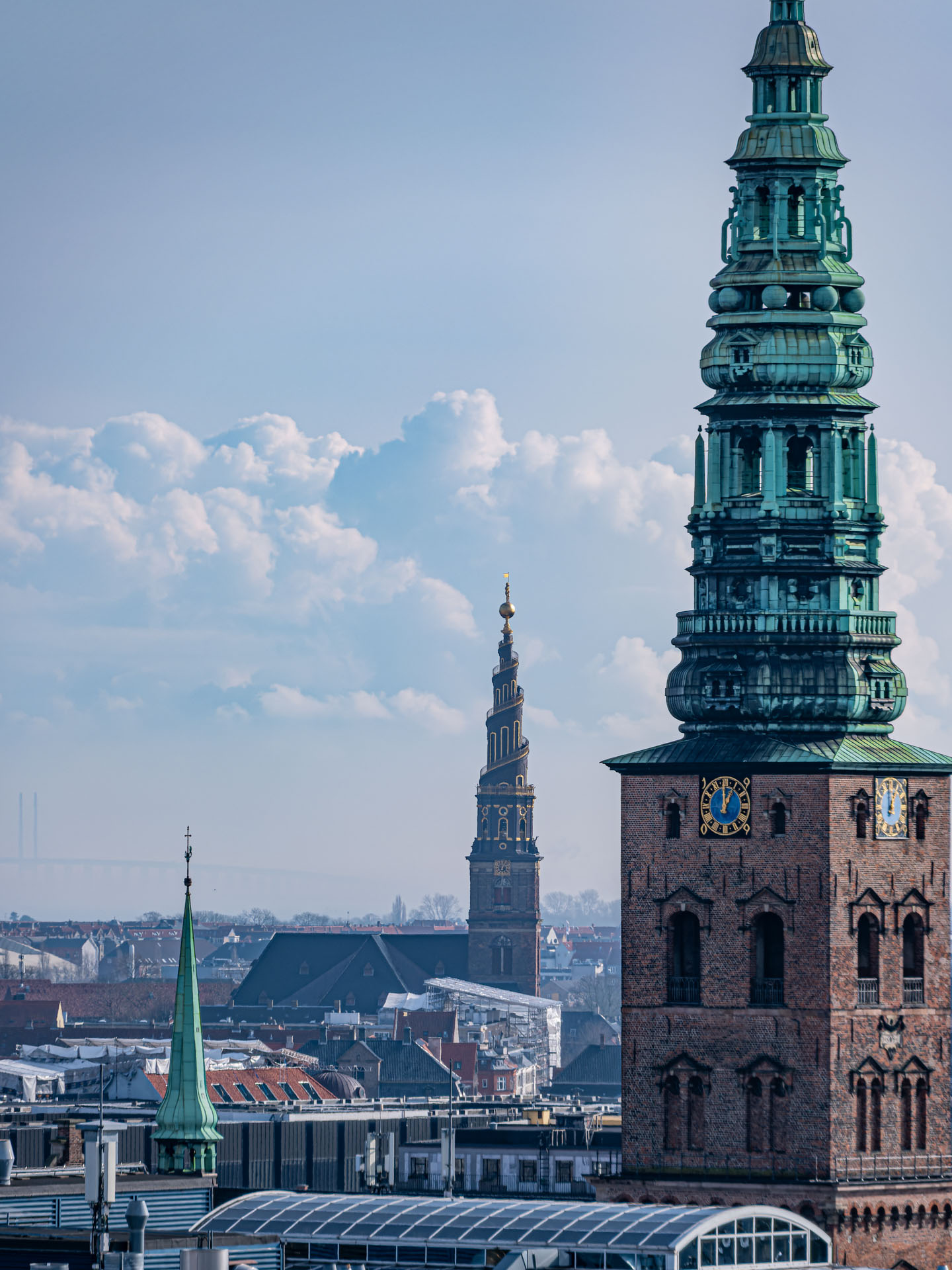 Church of our Saviour viewed from the Round Tower Copenhagen