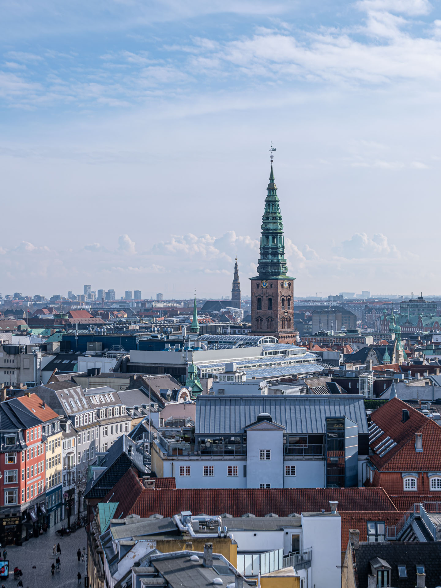 View from the Round Tower Copenhagen